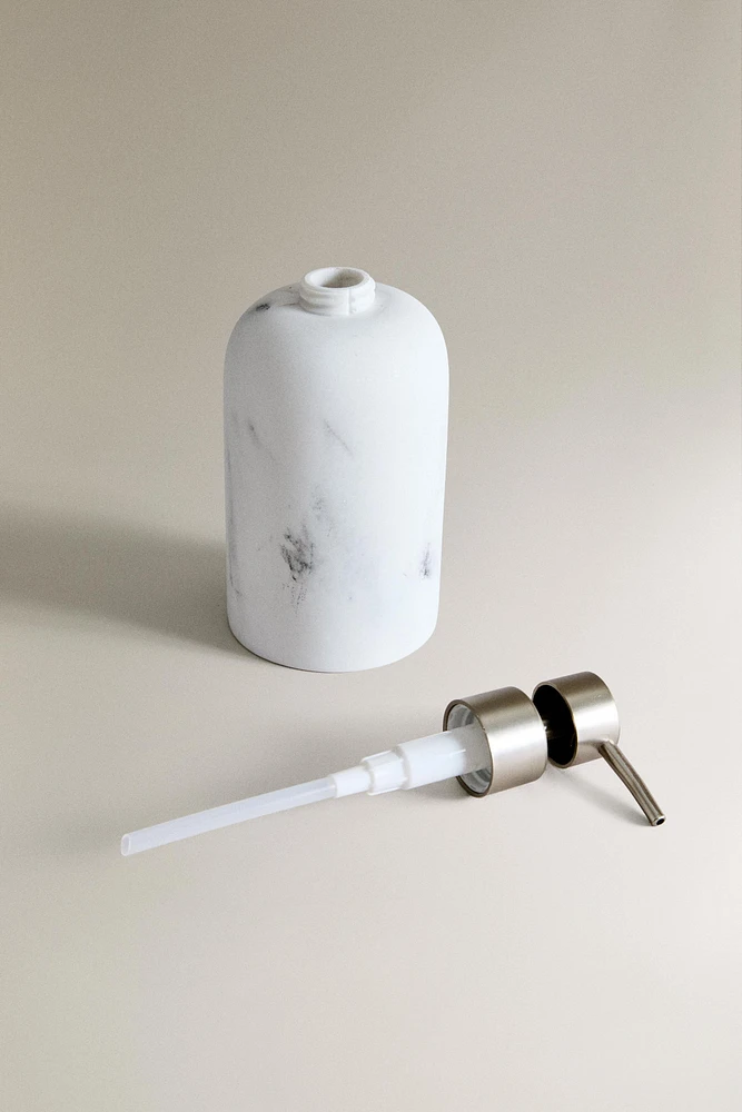 MARBLE-EFFECT SOAP DISPENSER