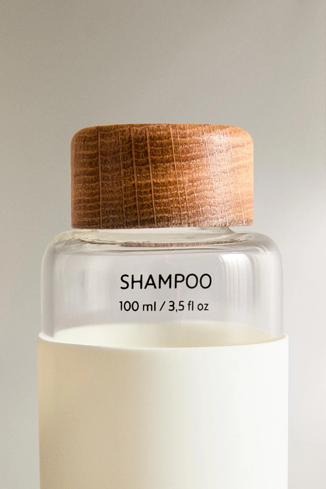 REUSABLE TRAVEL SHAMPOO CONTAINER (3.38 oz)