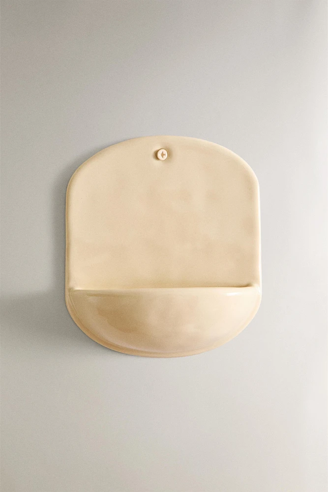 RAISED WALL BATHROOM SOAP DISH