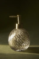 MERCURIZED GLASS SOAP DISPENSER