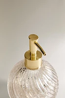 MERCURIZED GLASS SOAP DISPENSER