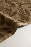 VELOUR JACQUARD TOWEL