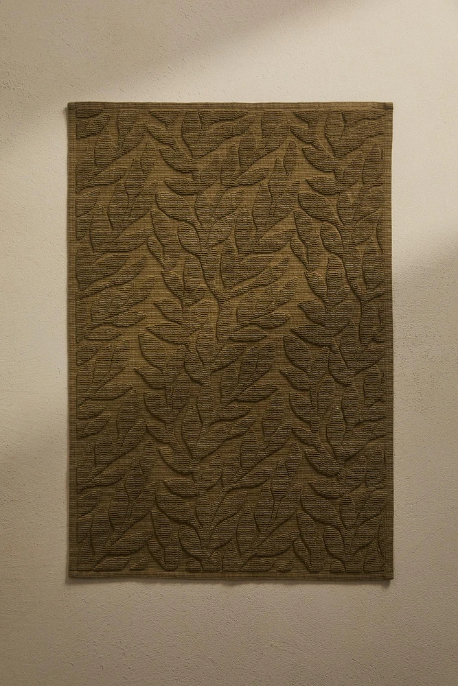 NON-SLIP JACQUARD BATH MAT