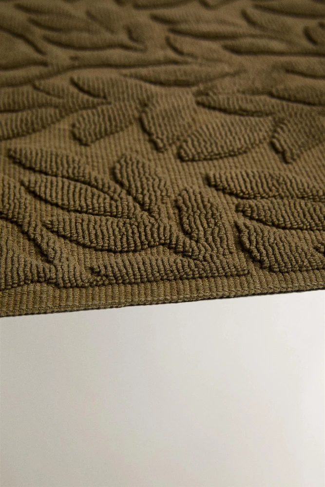 NON-SLIP JACQUARD BATH MAT