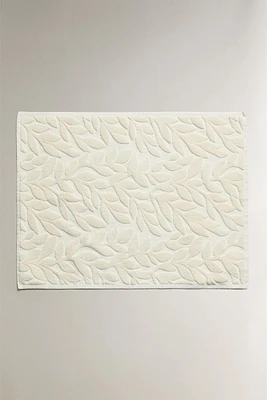 NON-SLIP JACQUARD BATH MAT