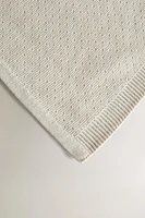 CHILDREN’S DOTTED COTTON BLANKET