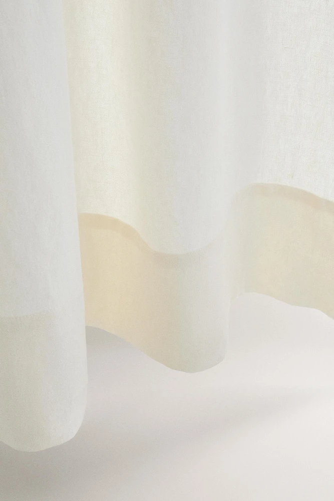 HIGH OPACITY HEAVY LINEN CURTAIN