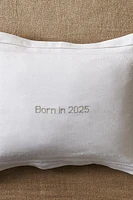 CHILDREN'S "BORN IN 2025” THROW PILLOW COVER