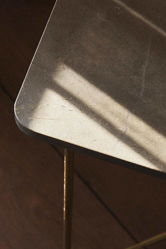 MARBLE SIDE TABLE