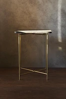 MARBLE SIDE TABLE