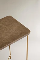 MARBLE SIDE TABLE