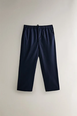 POPLIN PANTS