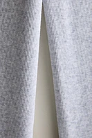 RIBBED COTTON PANTS