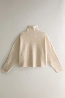 CASHMERE SWEATER WITH COLLAR