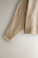 CASHMERE SWEATER WITH COLLAR