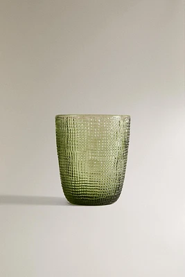 VERRE RELIEF VERRE RECYCLABLE