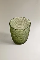 VERRE RELIEF VERRE RECYCLABLE