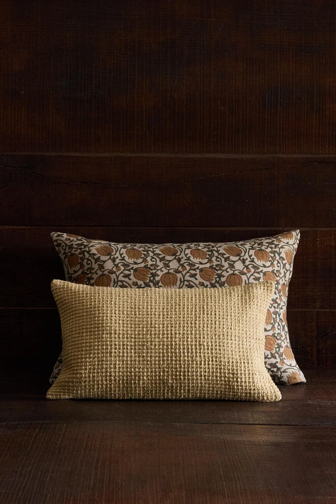 HOUSSE DE COUSSIN TISSU BOUCLÉ