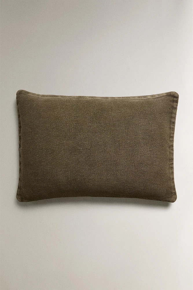 LINEN THROW PILLOW COVER