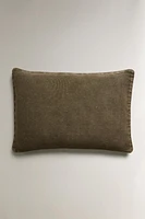 LINEN THROW PILLOW COVER