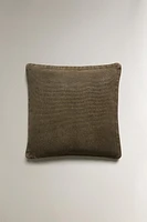 LINEN THROW PILLOW COVER