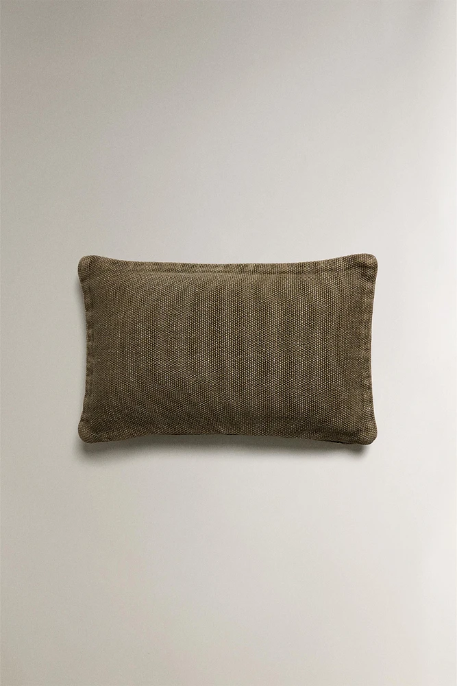 LINEN THROW PILLOW COVER