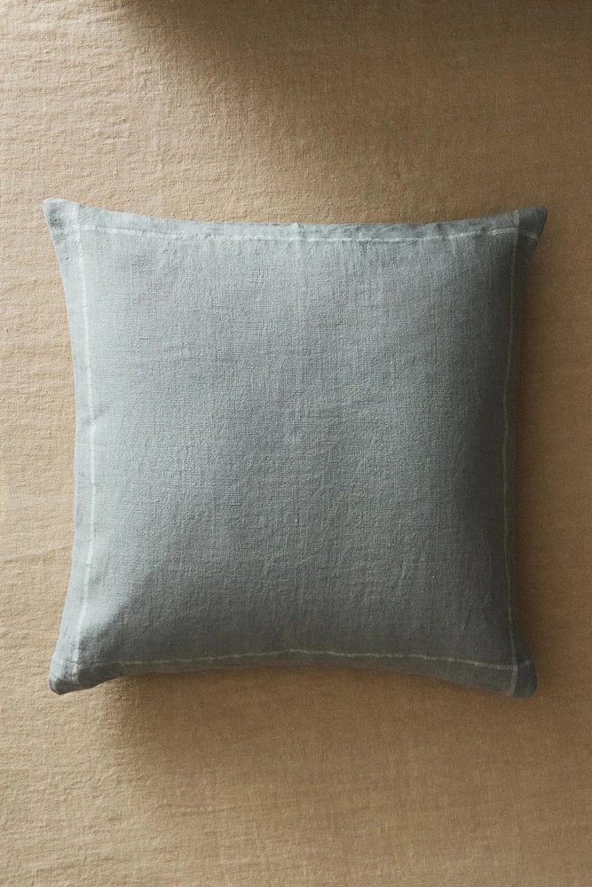 HOUSSE DE COUSSIN LIN