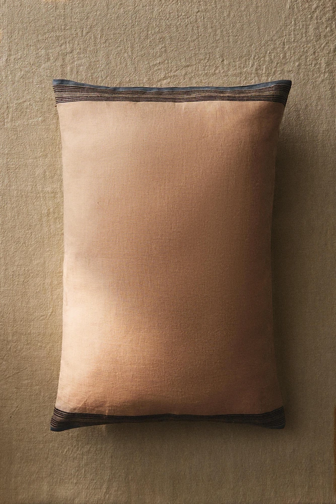 HOUSSE DE COUSSIN RAYURES