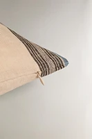 STRIPED THROW PILLOW COVER