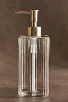 SOAP DISPENSER WITH RAISED DESIGN