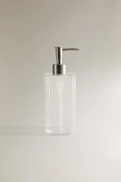 SOAP DISPENSER WITH RAISED DESIGN