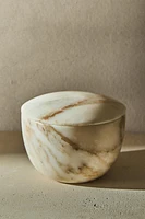 MARBLE BATHROOM STORAGE JAR