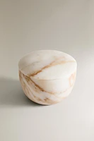 MARBLE BATHROOM STORAGE JAR