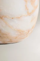 MARBLE BATHROOM STORAGE JAR