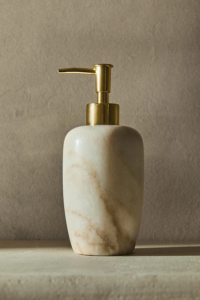 MARBLE SOAP DISPENSER