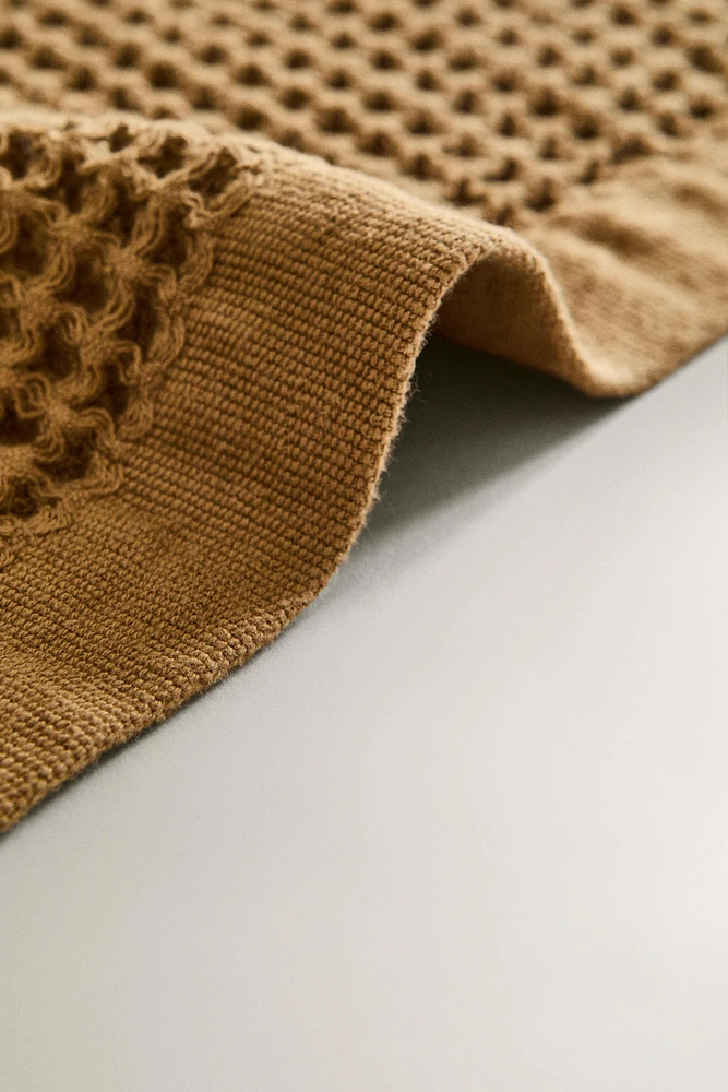 SERVIETTE DE BAIN COTON WAFFLE