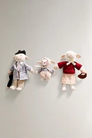 LOT DE 3 PELUCHES POUR ENFANT FAMILLE MOUTONS