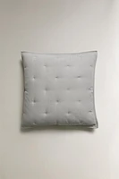 HOUSSE DE COUSSIN ÉDREDON MICROFIBRE