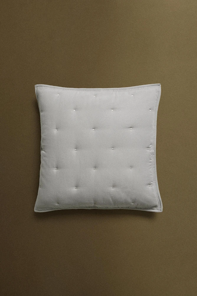 HOUSSE DE COUSSIN ÉDREDON MICROFIBRE