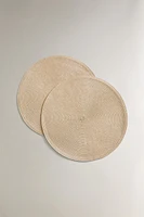 ROUND PLACEMAT (PACK OF 2)