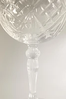 GIN & TONIC GLASS WITH RAISED DESIGN