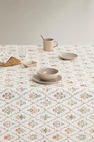 FLORAL PRINT TABLECLOTH