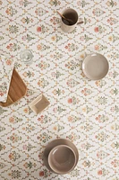 FLORAL PRINT TABLECLOTH