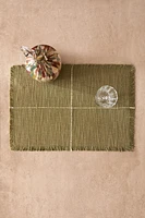 CONTRAST STRIPE COTTON PLACEMAT