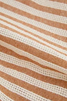 TEXTURED STRIPED TABLECLOTH