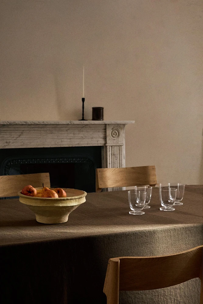 THICK LINEN TABLECLOTH