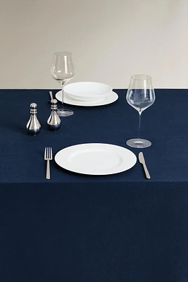 FADED-EFFECT COTTON TABLECLOTH