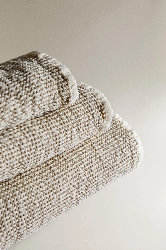 SERVIETTE DE BAIN MINIWAFFLE