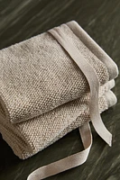 SET OF RICE STITCH COTTON HAND TOWELS (SET 3)