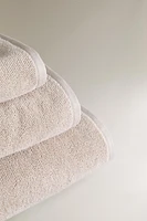 RICE STITCH COTTON BATH TOWEL